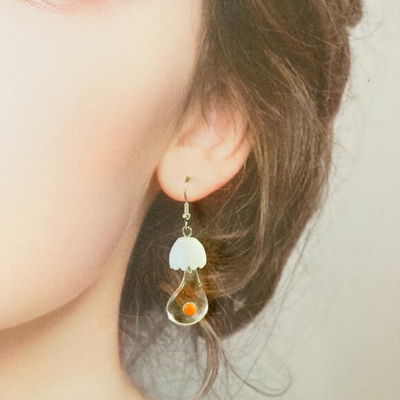 Egg earrings - Picture 3 of 4